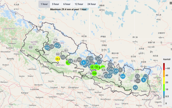 देशभर मौसम बदलीः काठमाडौँसहित विभिन्न जिल्लामा वर्षा