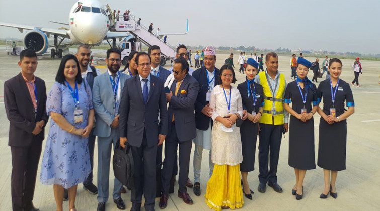 गौतम बुद्ध अन्तर्राष्ट्रिय विमानस्थलको उद्घाटन