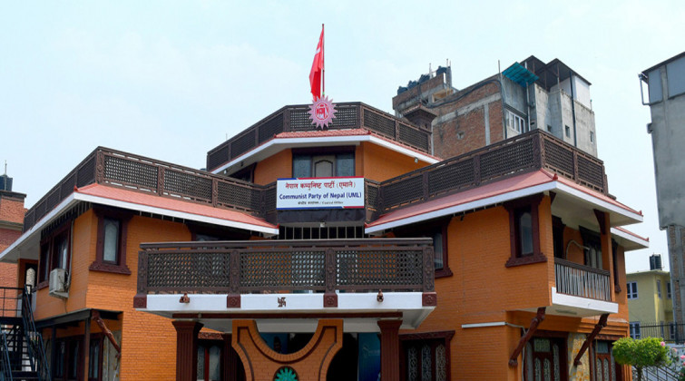 सहमति विपरीत भारतले संरचना बनाएको भन्दै एमालेको आपत्ति