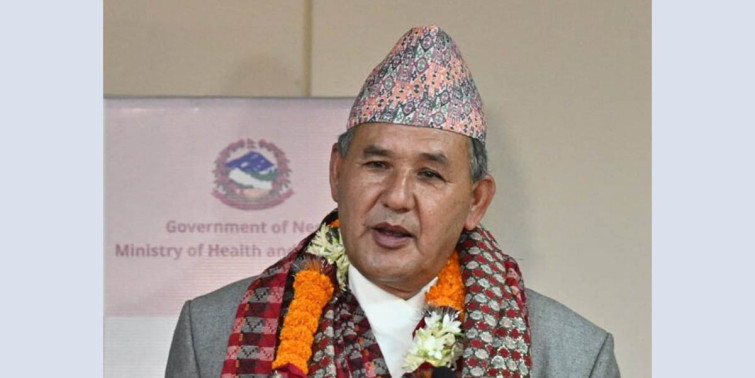 डेंगु नियन्त्रणका लागि सरकारले काम गरिरहेको छ : स्वास्थ्यमन्त्री खापुङ