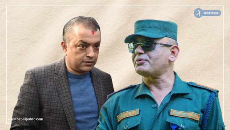 गगन थापासँग भिड्न राजीनामा दिदैँ महानगर प्रहरी प्रमुख राजु पाण्डे !