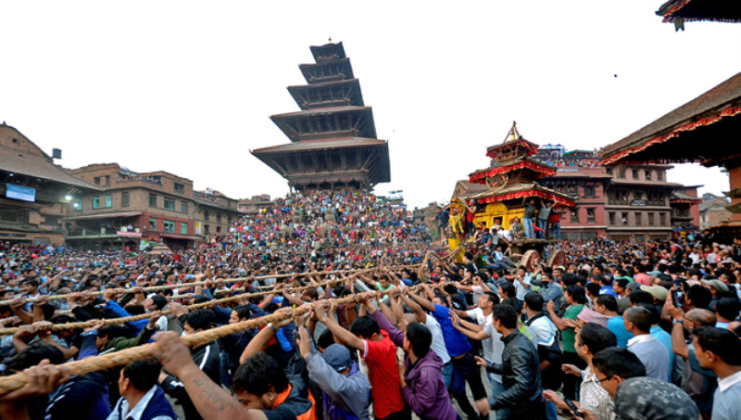 भक्तपुरको बिस्केट जात्रा आजबाट सुरु
