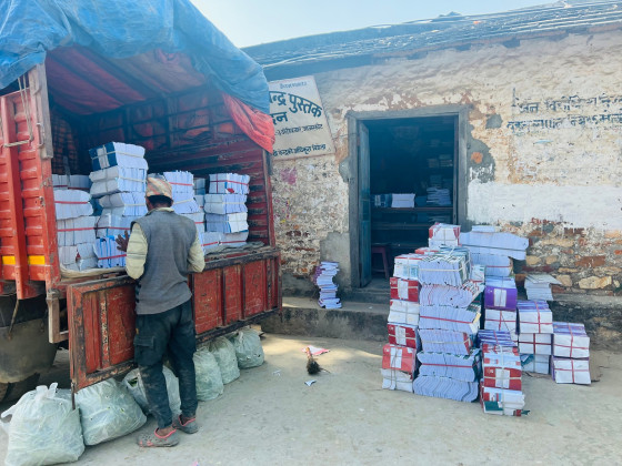५९ जिल्लाका विद्यालयमा समयमै पुग्यो पाठ्यपुस्तक