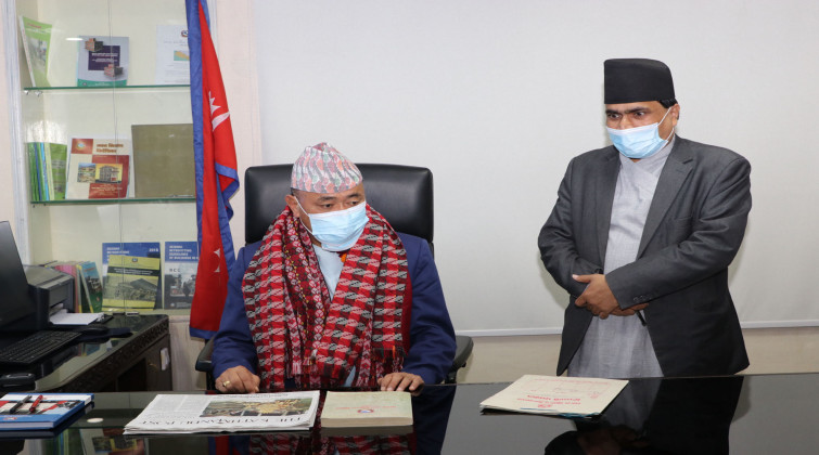 पाँच वटा मन्त्रालयकाे जिम्मेवारी सम्हाल्दै के भने मन्त्री वसन्त नेम्वाङले ?