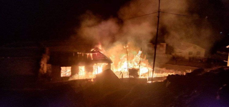 जुम्लामा आगलागी हुँदा एक जनाको मृत्यु