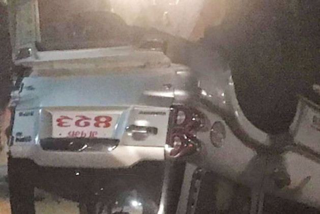 सवारी दुर्घटनामा लमजुङको राइनासका नगरप्रमुखसहित ४ घाइते
