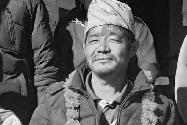 रोल्पाको थवाङ-५ का वडाध्यक्षको निधन