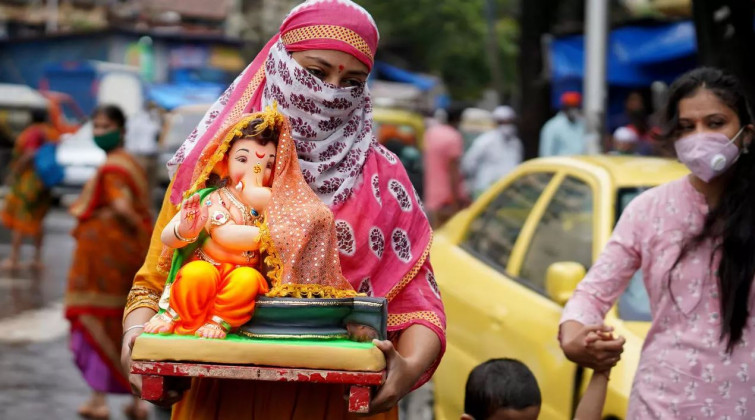 भारतमा कोभिड–१९ को संक्रमण दर घट्यो, मृत्यु दर घटेन