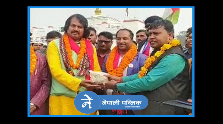 लुम्बिनीबाट शुरु भयो सिके राउतको ‘जनमत माटो यात्रा’