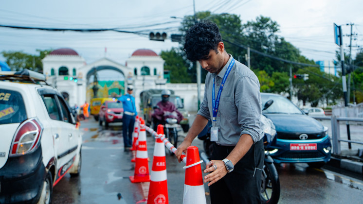 ट्राफिक व्यवस्थापनमा सघाउँदै काठमाडौं महानगर