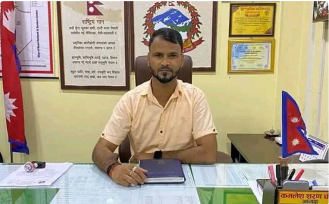 कपिलवस्तुको शुद्धोदन गाउँपालिका अध्यक्ष चौधरी पक्राउ 