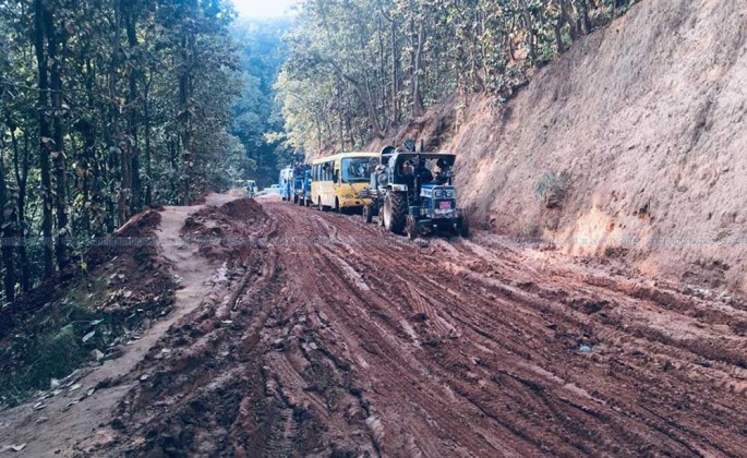 राष्ट्रिय गौरवको आयोजनाः तर, २२ महिनामा भएन २ किमी सडक पनि कालोपत्रे
