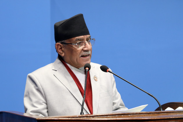 प्रधानमन्त्री प्रचण्डले पाए विश्वासको मत, विपक्षमा २ सांसद मात्रै