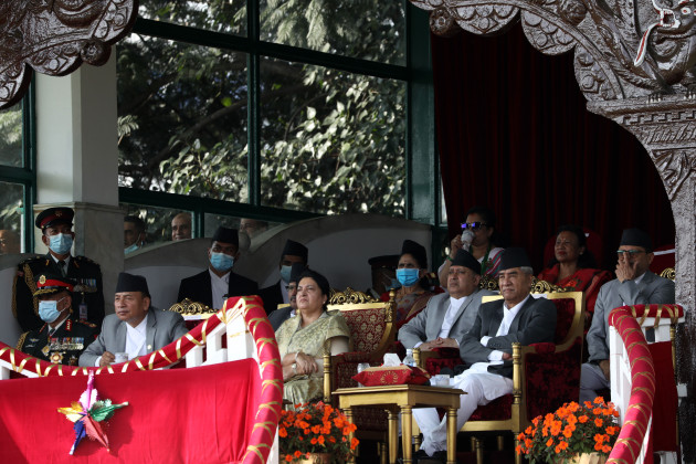 राष्ट्रपति भण्डारीको समुपस्थितिमा फूलपाती बढाइँ