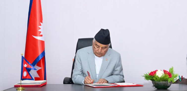 समृद्धिको लक्ष्य प्राप्ति आजको राष्ट्रिय आवश्यकता : राष्ट्रपति पौडेल