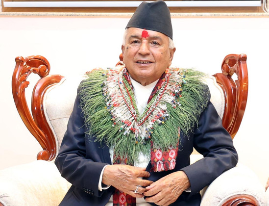 नवनिर्वाचित राष्ट्रपति पौडेलले आज शपथ ग्रहण गर्दै