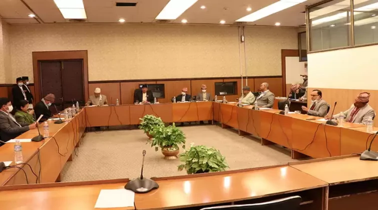 प्रतिनिधिसभा अघि कार्यव्यवस्था परामर्श समितिको बैठक बस्दै