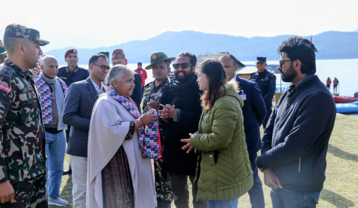 प्रधानमन्त्री कार्की रारा भ्रमणपछि चन्दननाथ मन्दिर दर्शनका लागि पुगिन् जुम्ला