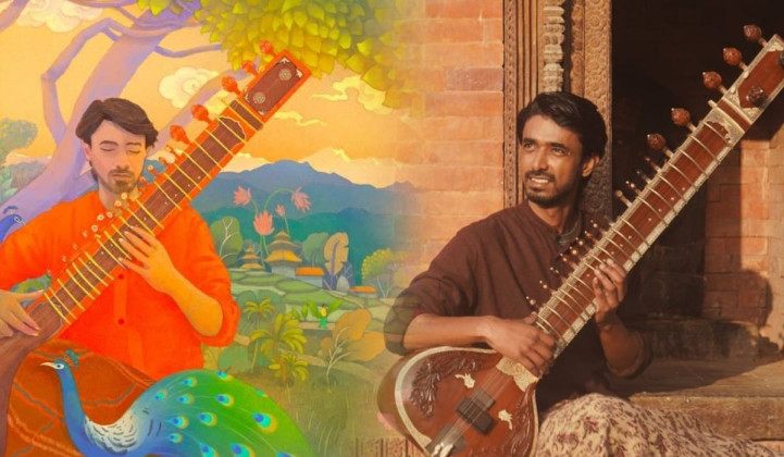 हिमालयन सितार र चिली संगीतकारको नयाँ गीत ‘वेदांशी’