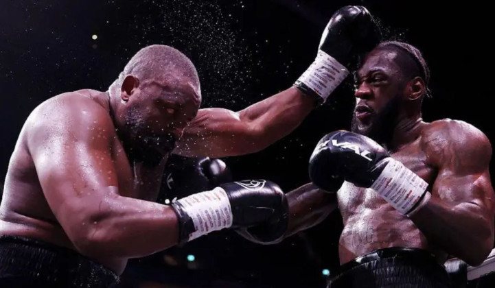 डरेक चिसोरा वाइल्डरसँग पराजित, रोमाञ्चक भिडन्तमा वाइल्डर विजयी