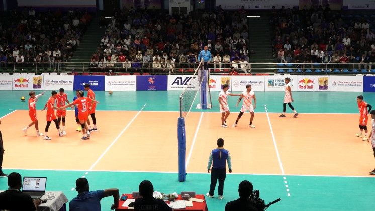 प्रधानमन्त्री कप भलिबल लिगः पुलिसको विजयी सुरुवात