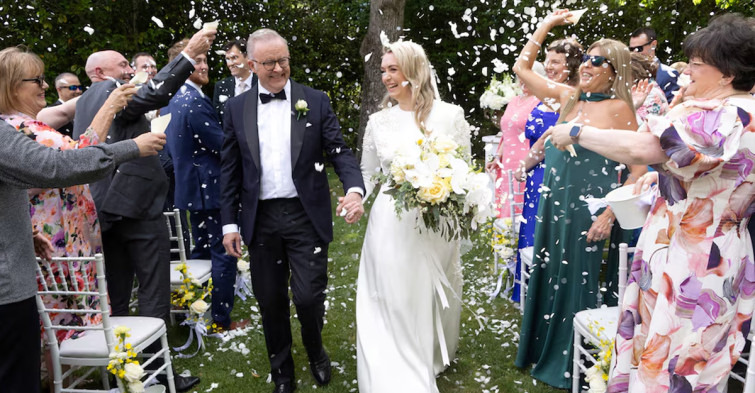 अस्ट्रेलियाका प्रधानमन्त्री अल्बानिजले गरे ६२ वर्षको उमेरमा विवाह