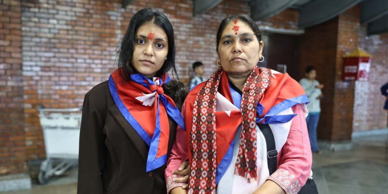 विपिन जोशी रिहाइको मागको लागि आमा र बहिनी इजरायल प्रस्थान