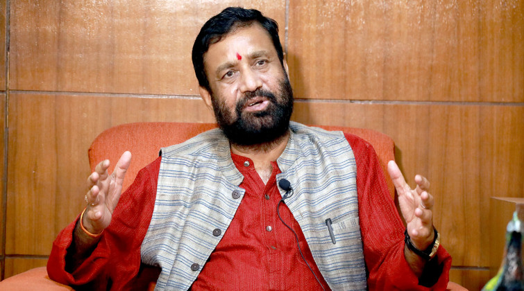 पाँचदलीय गठबन्धनका उम्मेदवारलाई जिताउन नेता निधिको आग्रह