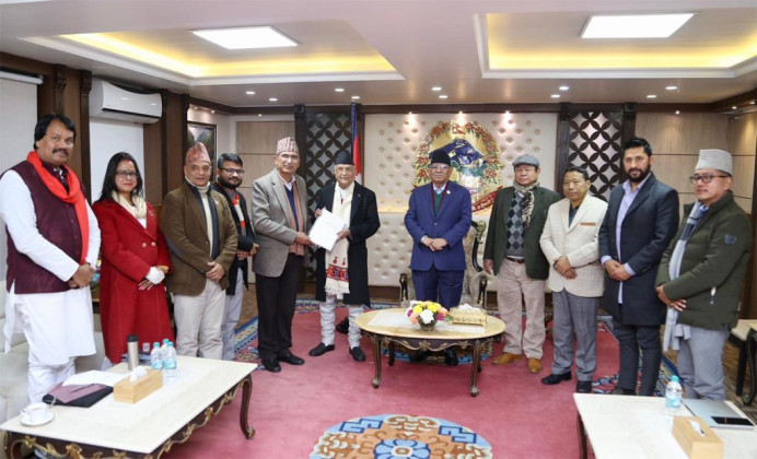 कार्यदलले शीर्ष नेतालाई बुझायो न्यूनतम साझा कार्यक्रमको मस्यौदा