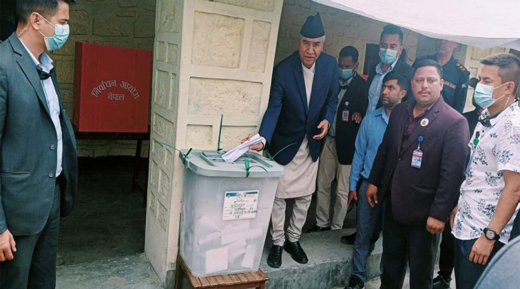 प्रधानमन्त्री देउवाको गृह पालिकामा कसको अग्रता ?