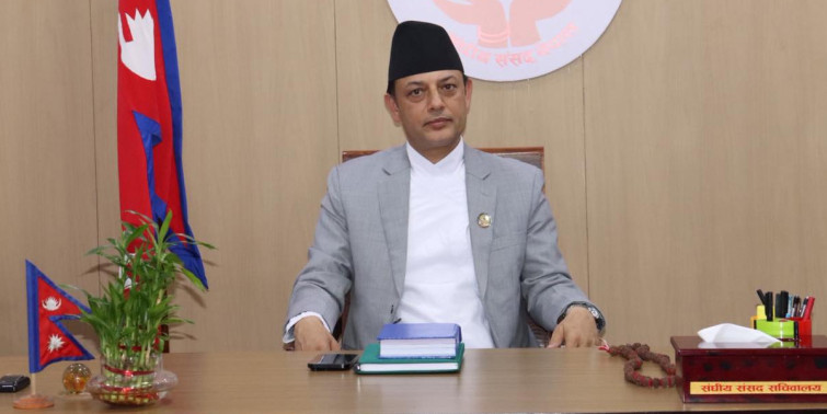 सभामुखमा डोलप्रसाद अर्याल निर्विरोध निर्वाचित भएको घोषणा