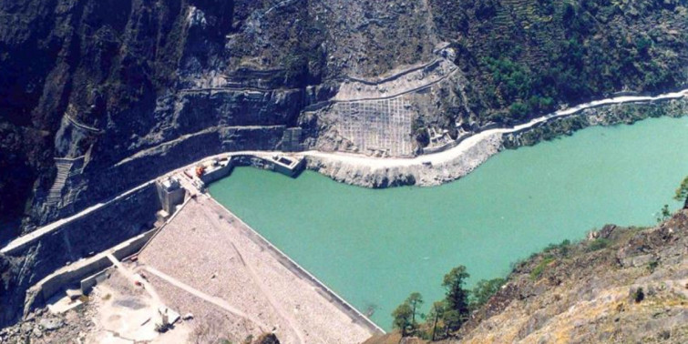 धौलीगङ्गा जलविद्युत् परियोजनाको ड्याम साइटको ढोका खोलियो