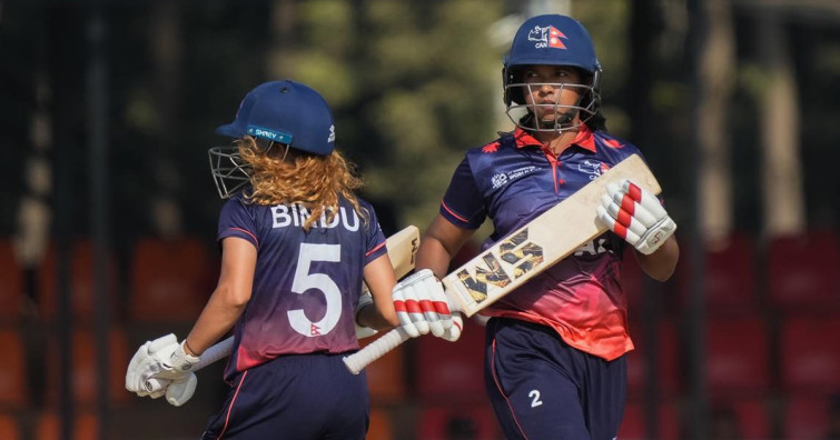 टी-२० विश्वकप छनोटमा थाइल्याण्डसँग नेपाल ८ विकेटले पराजित