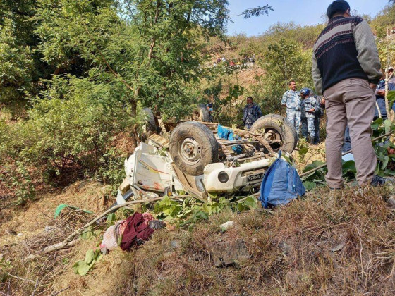 कालीकोटको गविराममा जीप दुर्घटना हुँदा ३ जनाको मृत्यु