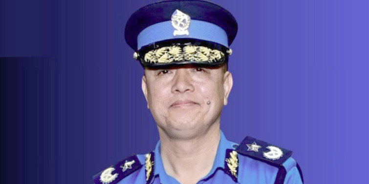 ३२औँ प्रहरी महानिरीक्षकमा चन्द्रकुवेर खापुङ नियुक्त