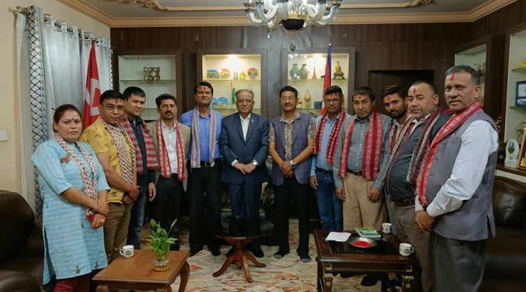 वैद्य र विप्लवको पार्टी परित्याग गर्दै माओवादीमा प्रवेश 