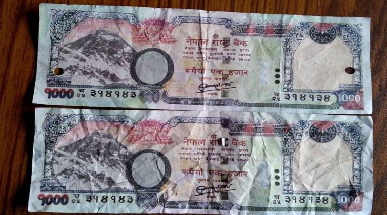 कैलालीमा नक्कली नोट सहित दुई जना प्रकाउ