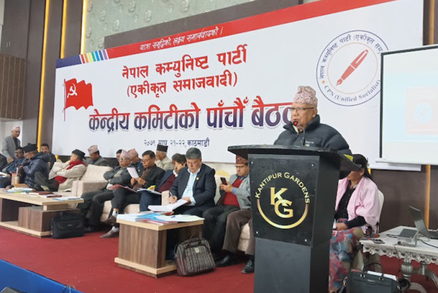 कांग्रेस र नेकपा एसले प्रचण्ड नेतृत्वको गठबन्धनमा समस्या : माधव नेपाल