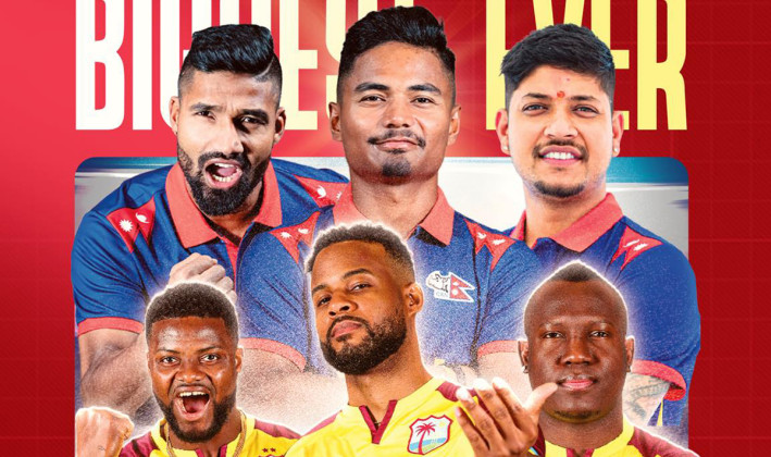 नेपालसँग भिड्ने वेस्ट इन्डिजको टिम घोषणा, को-को छन् खेलाडी ?