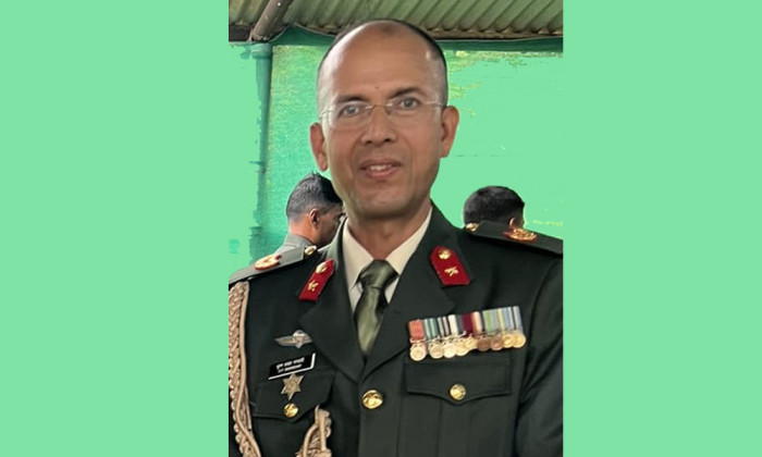 नेपाली सेनाको प्रवक्तामा कृष्णप्रसाद भण्डारी