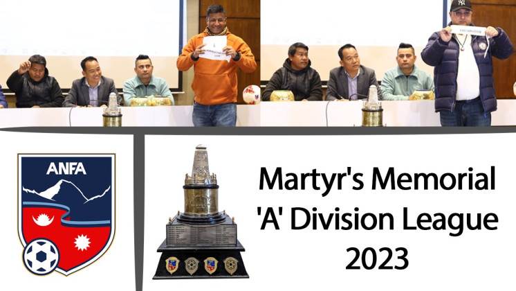 ए डिभिजन लिगको खेल तालिका सार्वजनिक 