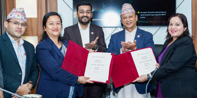 दीर्घकालीन खानेपानी व्यवस्थापनका लागि ऊर्जा र खानेपानी मन्त्रालयबीच सम्झौता