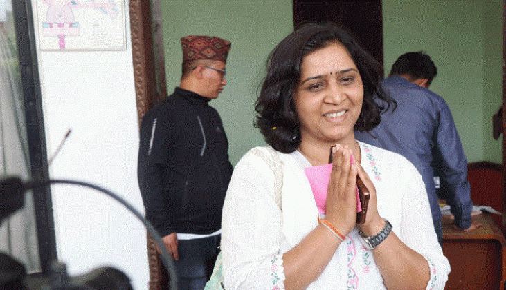 समीक्षा बाँस्कोटा विवेकशील साझाको नयाँ अध्यक्ष बन्ने