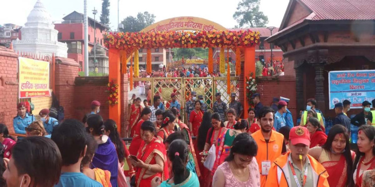 तीजमा सात लाखले गरे पशुपतिको दर्शन