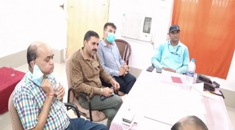 नेपाल र भारतको चेम्बरका पदाधिकारीहरुले भारतका रेल अधिकारी र सांसदहरुलाई सयुंक्त रुपमा भेटे