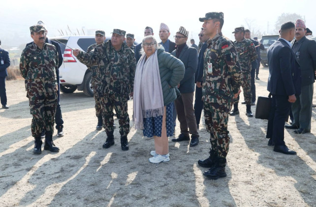 काठमाडौं तराईं द्रुतमार्ग निरीक्षणमा प्रधानमन्त्री कार्की