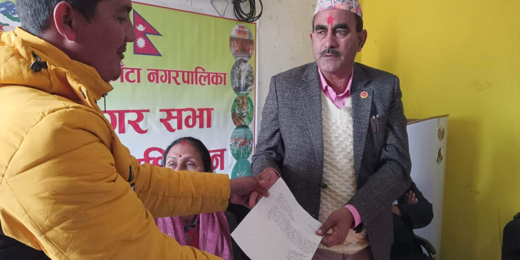 कञ्चनपुरका एक वडा अध्यक्षले दिए राजीनामा