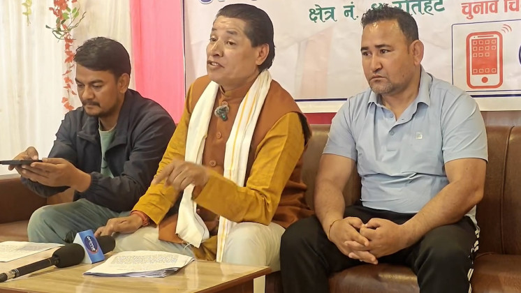 मन्त्री पदको लोभ त्यागेर निर्वाचनको मैदानमा आएको हुँ : ऋषि धमला