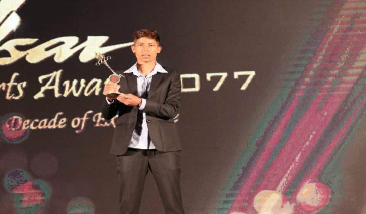 सावित्रा भण्डारी बनिन् दशककै महिला खेलाडी