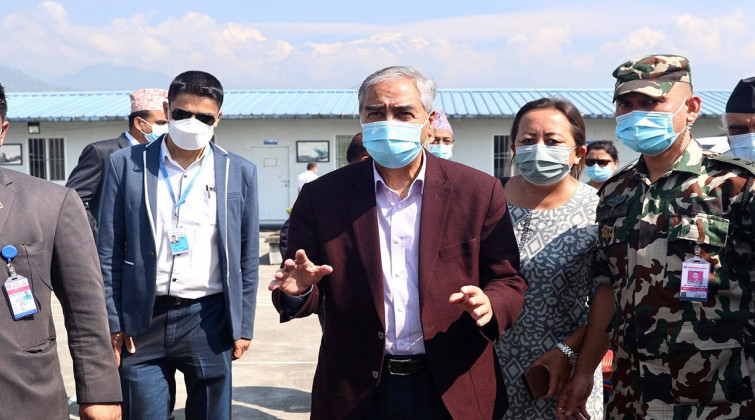 बाढीपहिरोकाे क्षति निरीक्षणका लागि प्रधानमन्त्री कर्णाली र सुदूरपश्चिम भ्रमणमा